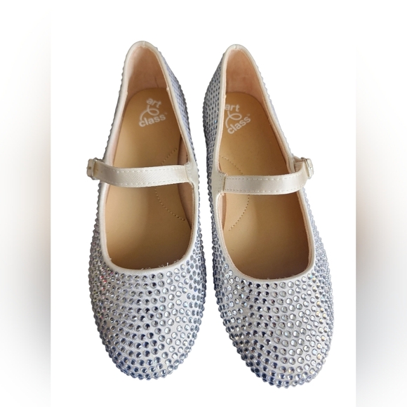 Silver Rhinestone  Mary Jane Shoes - Picture 12 of 12